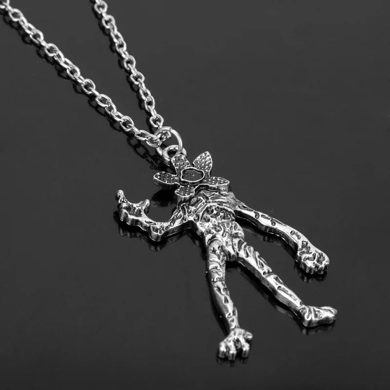 Movie New Stranger Things Necklace Demodog Demogorgon Monster Alloy