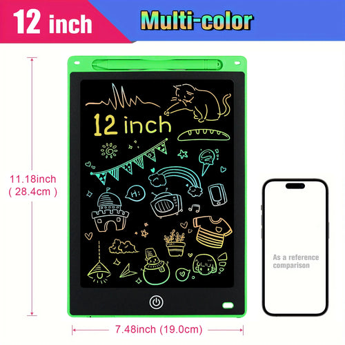 8.5" /10"/12" Drawing Board LCD Writing Tablet For Kids Montessori
