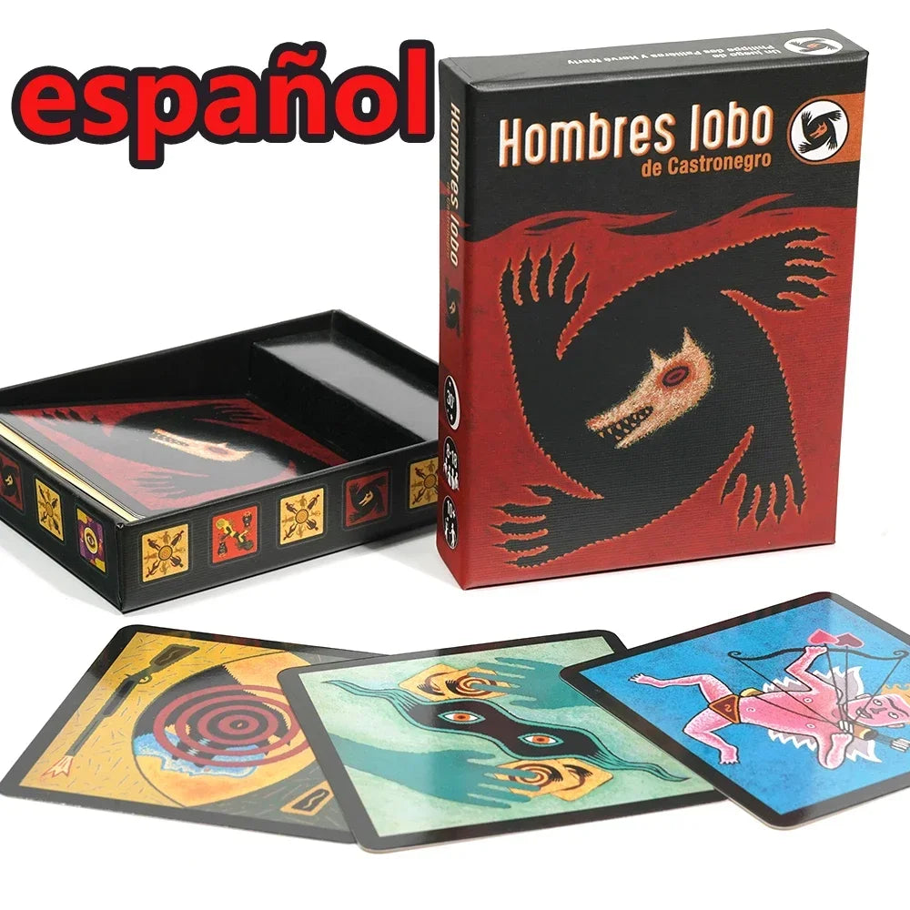 The Werewolf Cards 24 Table Game With Paper Guidebook, Puzzle Leisure