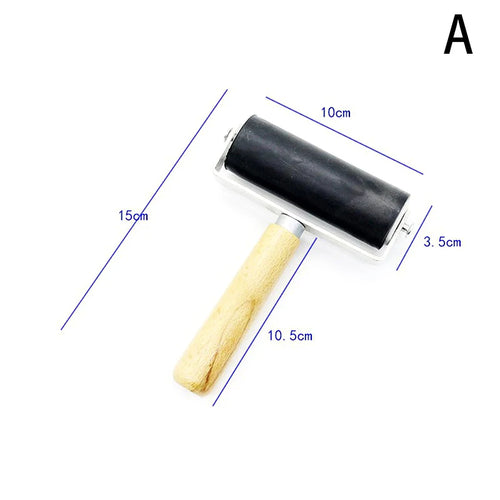 Rubber Roller Brayer Ink Painting Printmaking Roller Art Craft