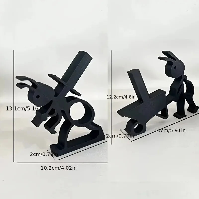 Cute Simple Animal Tissue Holder -Minimalist And Practical Paper Roll