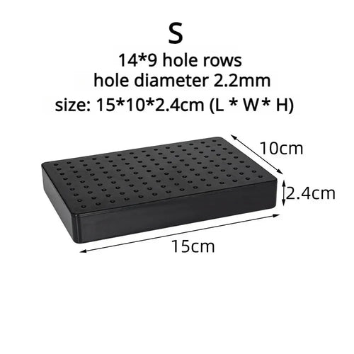 Model Painting Stand Base with 10pcs Metal Flexible Alligator Clips