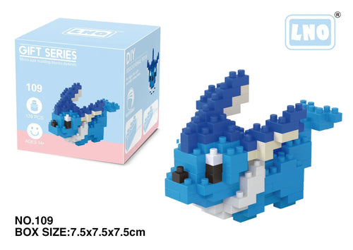 Pokemon Small Blocks Nanoblock Charizard Kyogre Groudon Rayquaza Model