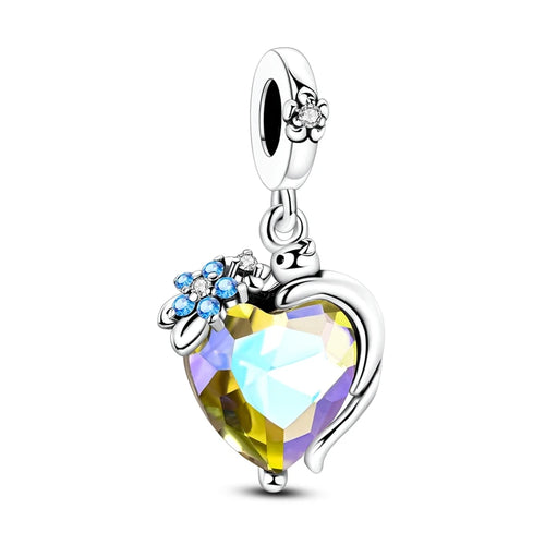 New 925 Sterling Silver Charms Beads Pendants Tree of Life Turtle Love