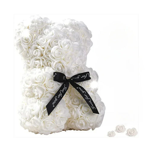 2025 New Artificial Flower Eternal Rose Teddy Bear for Mom Mother's