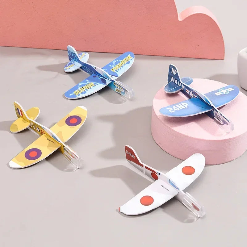 20-100 Pcs/Bag Gliders Planes Foam Assemble Airplane Toys Kids