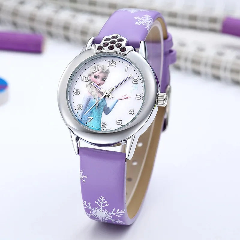 Disney Elsa Children's Watches Girls Elsa Princess Kids Watches