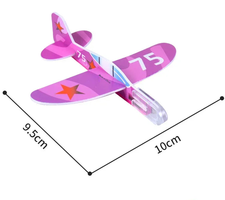 20-100 Pcs/Bag Gliders Planes Foam Assemble Airplane Toys Kids