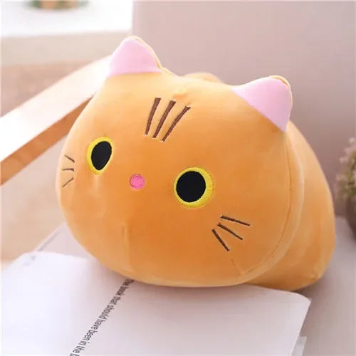 20cm Cute Soft Cat Plush Pillow Sofa Cushion Kawaii Plush Toy Stuffed
