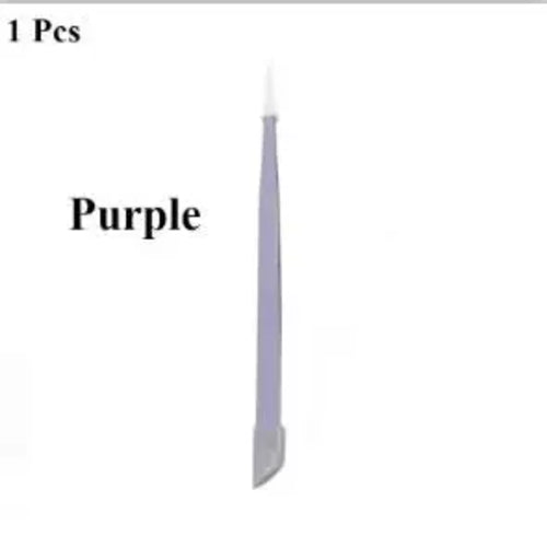 Stainless Steel Cross Locking Lock Tweezer Self Closing Jewelry