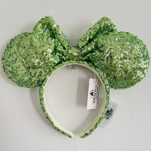 Disney Princess Headband Mickey Ear Rapunzel Snow White Sequin Bow