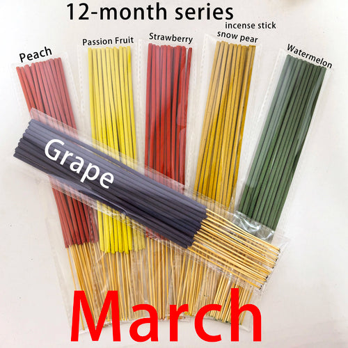 6 Sets of Approximately 126 High-Quality Incense Sticks - Including