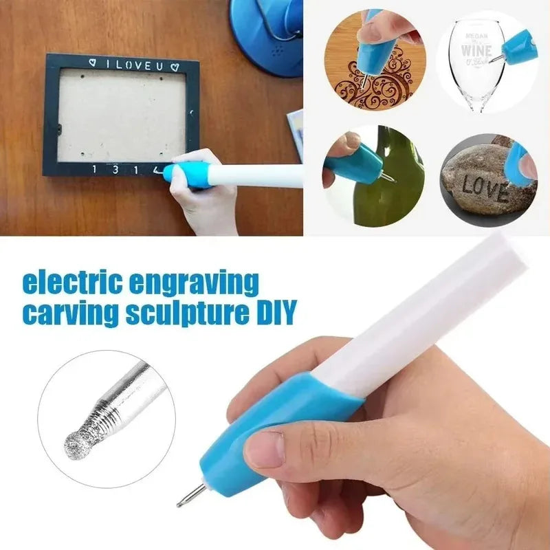 Mini wireless engraving pen precision electric engraving pen name