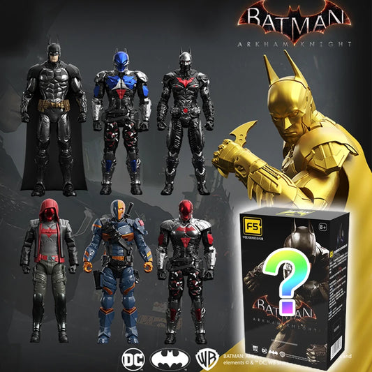 New F5 Batman Arkham Knight assembled Model Blind Box 7style 10cm