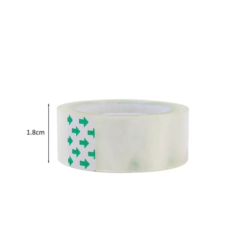 10/5/1 Rolls Premium Transparent Tape 0.8cm 1.2cm 1.8cm Multifuntion