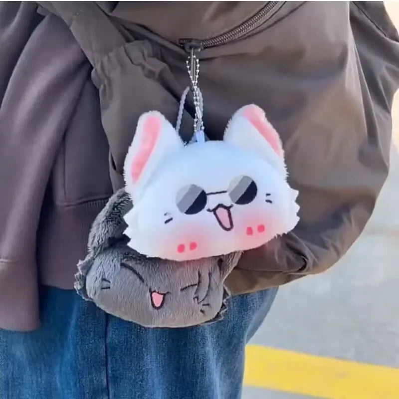 Anime Keychain Geto Suguru and Satoru Gojo Plush Cosplay Pendant