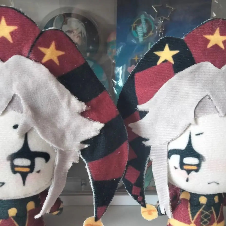 NEW 10cm The Freak Circus Freaks Pierrot Plush Anime Plush Pendant