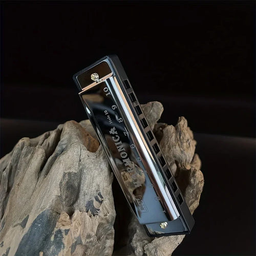 Ten-hole Chromatic Chromatic Metal Harmonica Beginners Wind Instrument