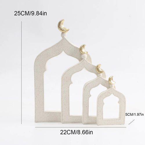 1 PC Ramadan Muslim Kaaba Dome Mosque Islamic Desktop Ornament Table