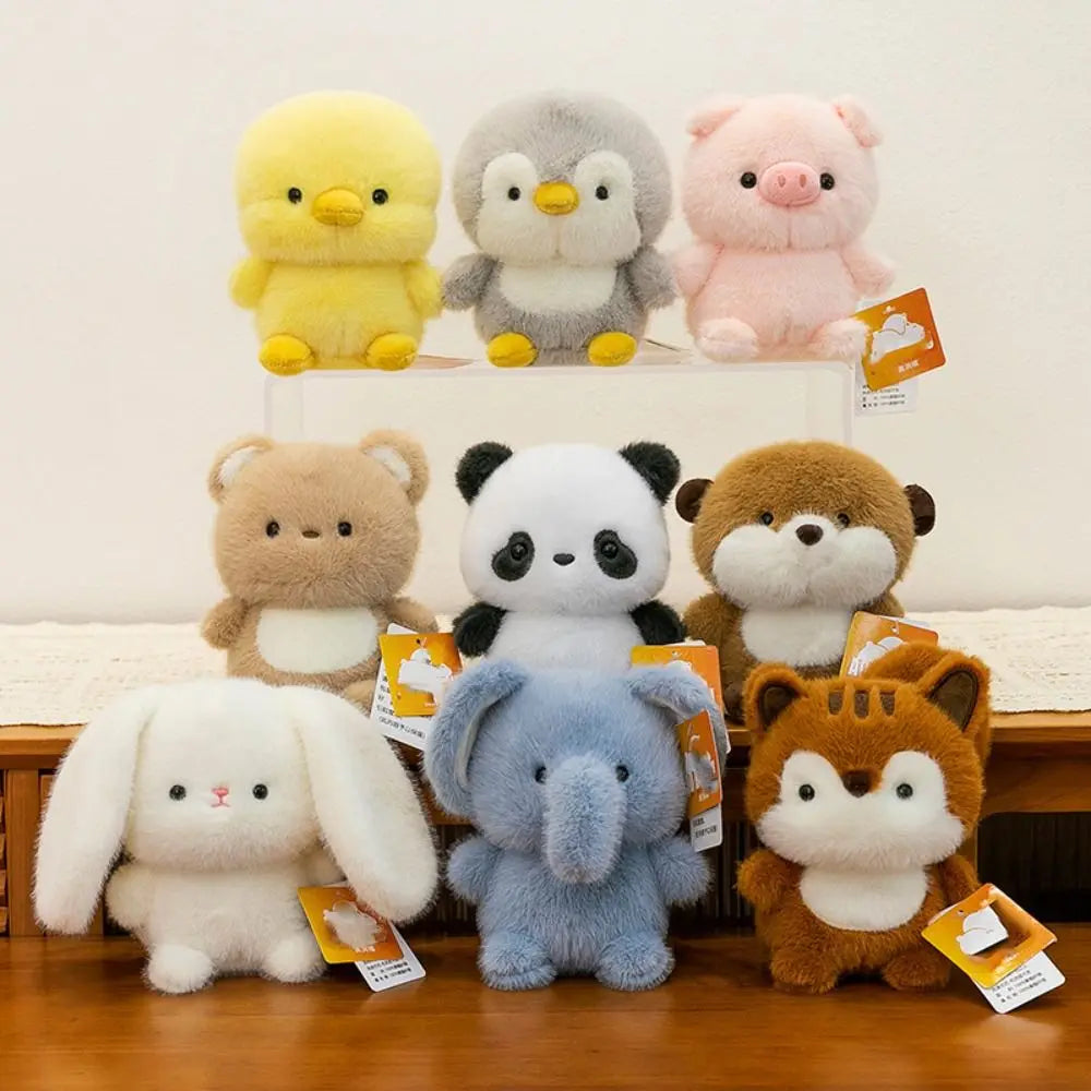 Cute 16cm Plush Companion Doll Capybara Elephant Stuffed Animal Pillow