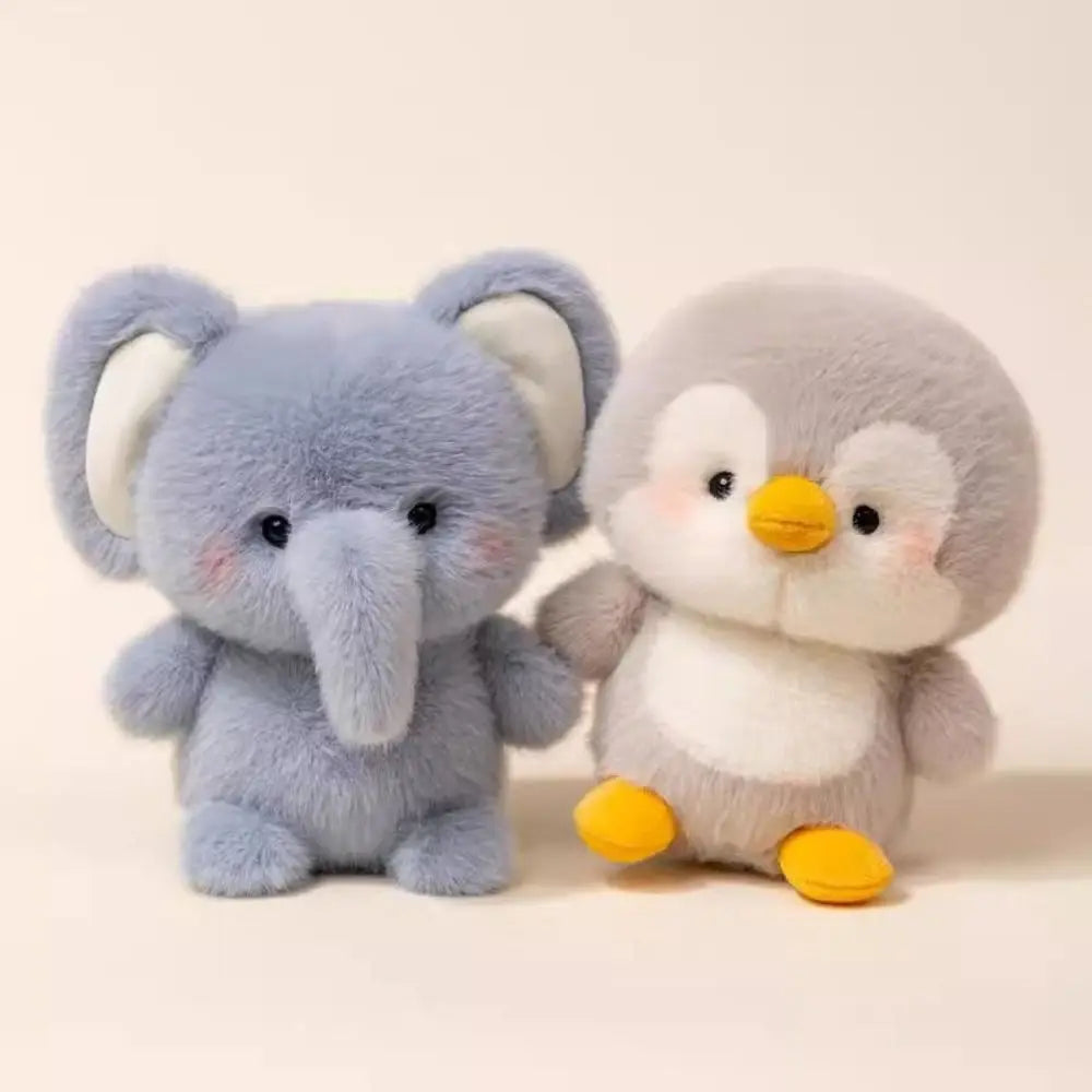 Cute 16cm Plush Companion Doll Capybara Elephant Stuffed Animal Pillow