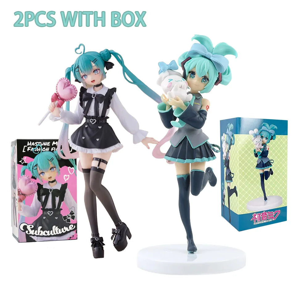 Hot Kawaii Girl Hatsune Miku Anime Figure Fashion Subclture Miku