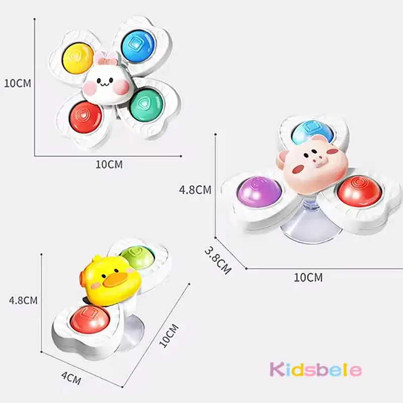 Baby Sucker Fidget Spinning Toys Dining Table Bathroom Window Travel