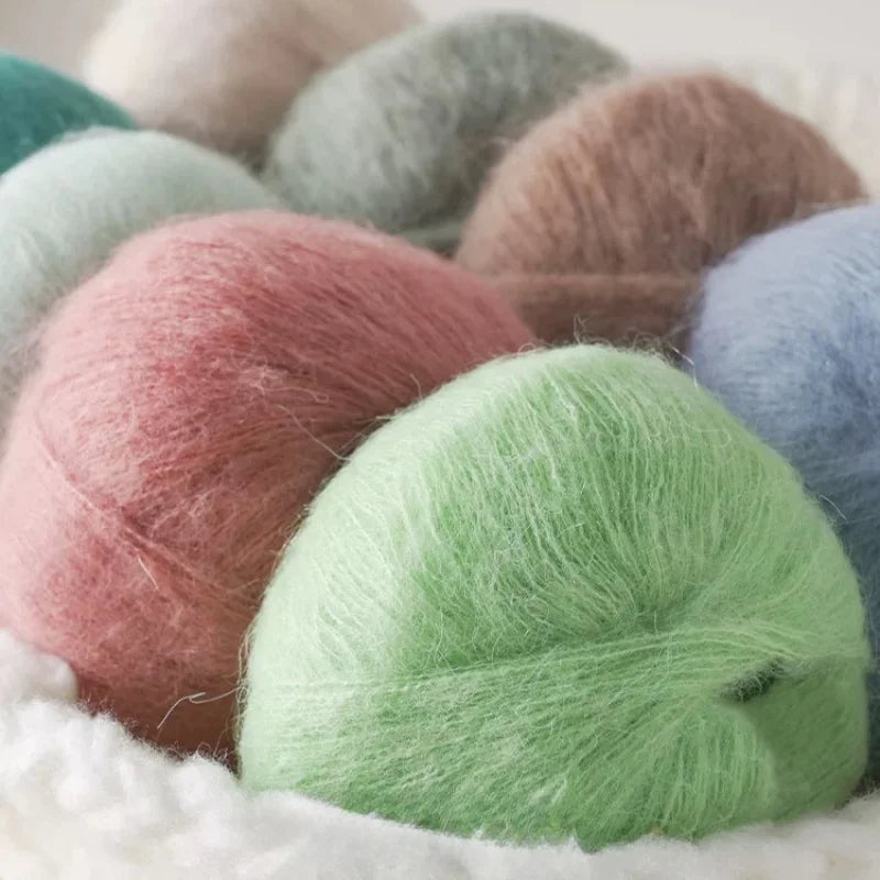 8pcs 400g Mohair Yarn For Crocheting And Knitting DIY Pet Toys  DIY
