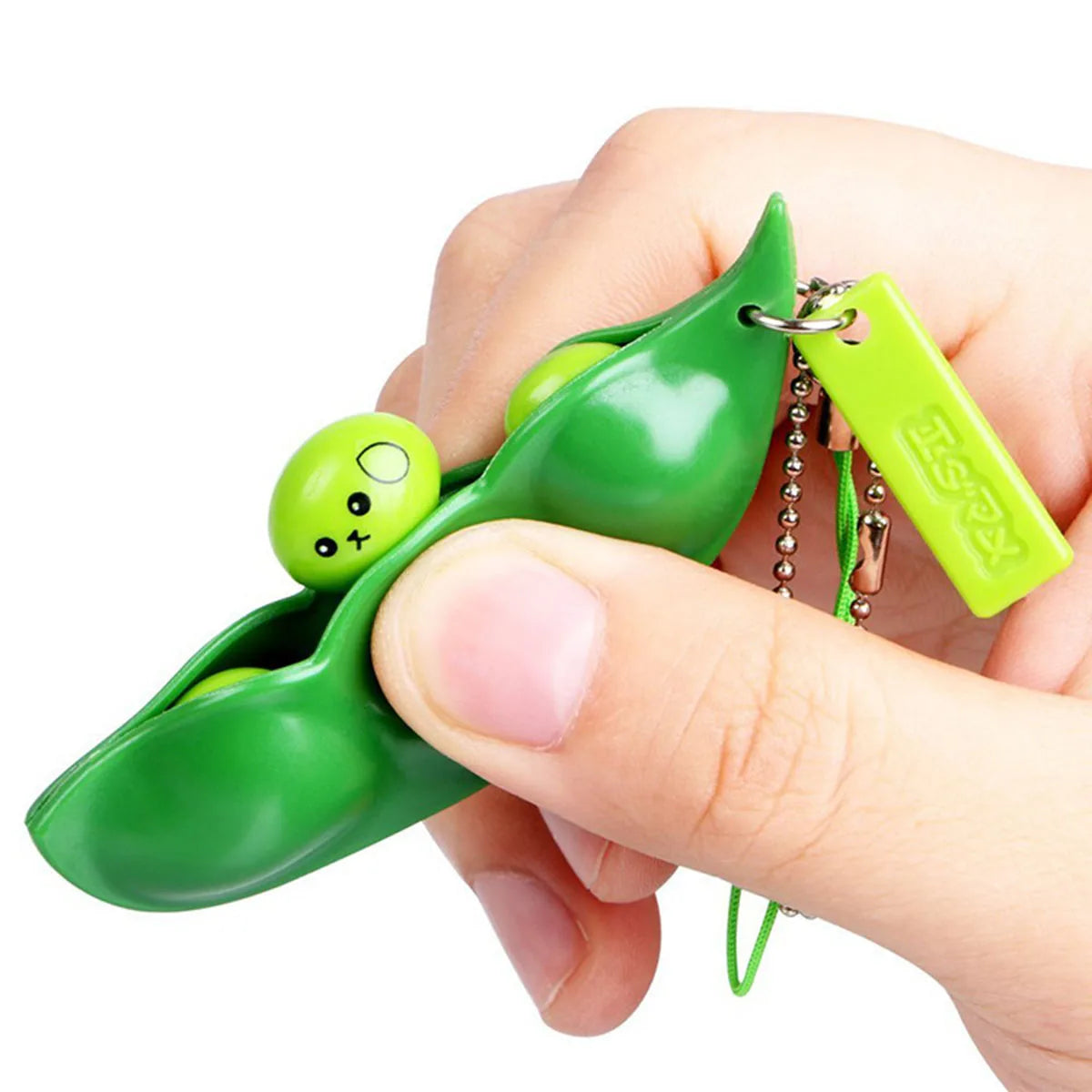 Fidget Toys Pack Decompression Edamame Squishy Squeeze Peas Beans