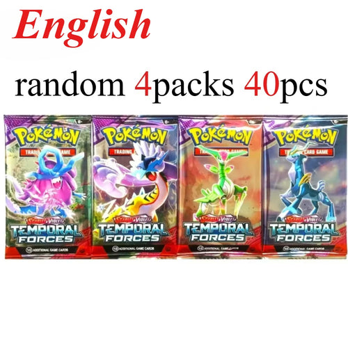 40 Pcs Pokemon Card Prismatic 151 Evolutions English Booster Battle