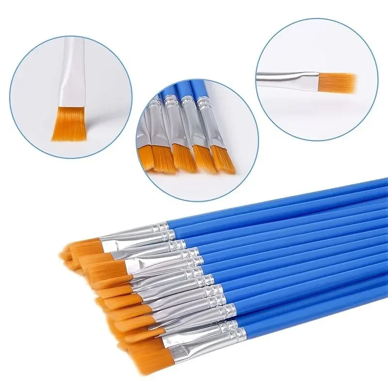 10/20/30pcs Painting Brushes For Painting Handcraft Arts And Craft For