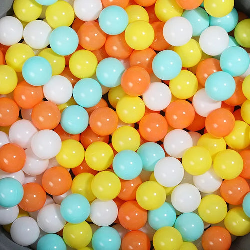 50pcs Colorful Love Star Plastic Ocean Ball Pits Eco-Friendly Funny