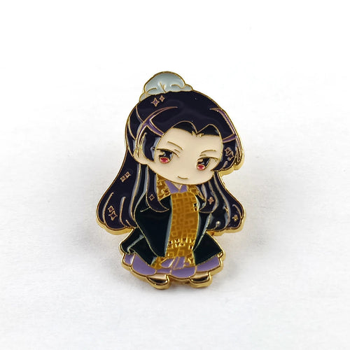 Fashion Maomao Enamel Pin Anime Character Cute Expression Lapel Pin