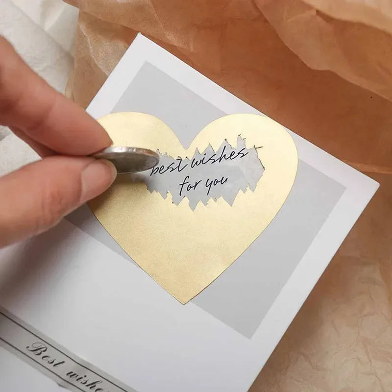 Self-adhesive labels with transparent scratch-off coating for lottery