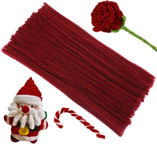 100/200/300 Pcs Creative Crafting Pipe Cleaners Supplies for DIY