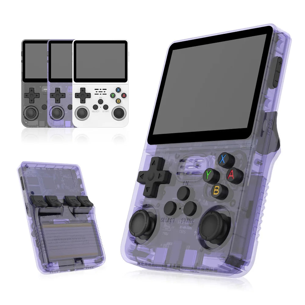 R36S Portable Handheld Game Console 3.5Inch IPS 640x480 Screen Built