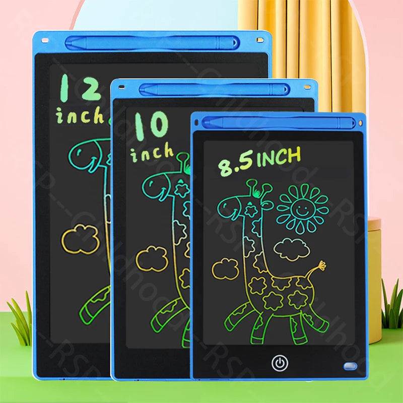 8.5" /10"/12" Drawing Board LCD Writing Tablet For Kids Montessori
