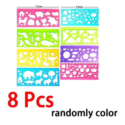Geometry Spirograph Drawing Stencil Set Painting Template Ruler Art
