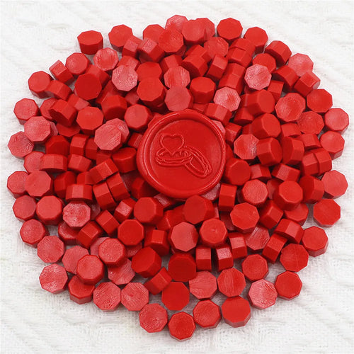 200pcs Octagon Sealing  Wax Beads for Wax Seal Stamp for Scrapbooking