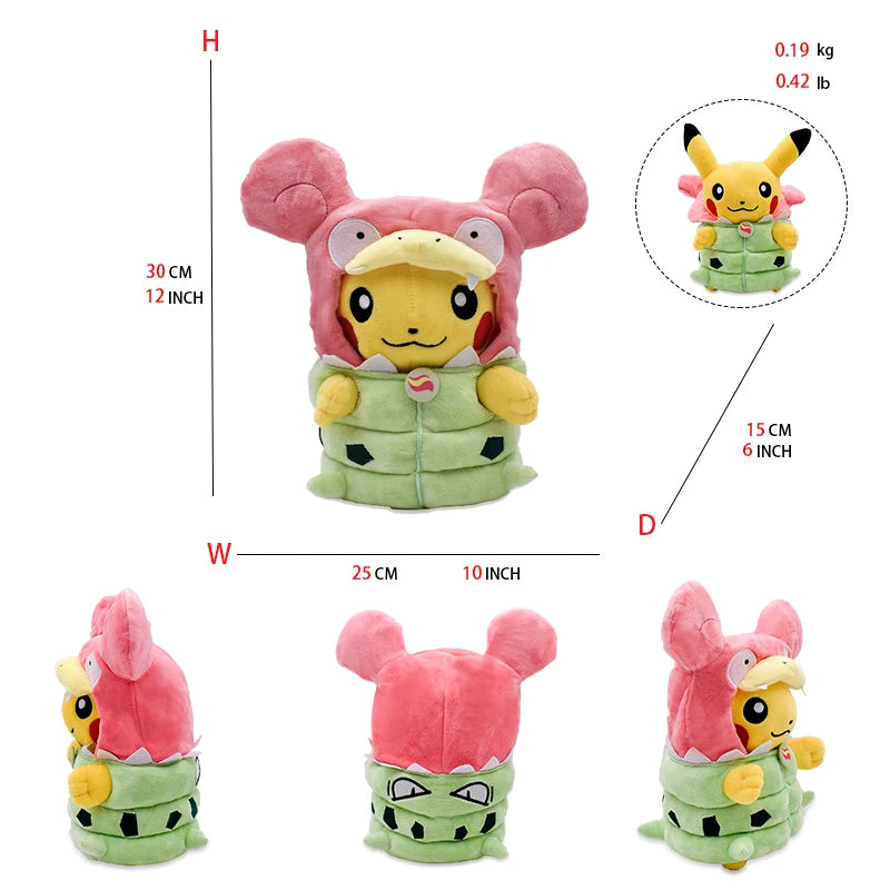 Cos Eevee Pikachu Cosplay Plush Toys Pikachu Peluche Lucario Stuffed