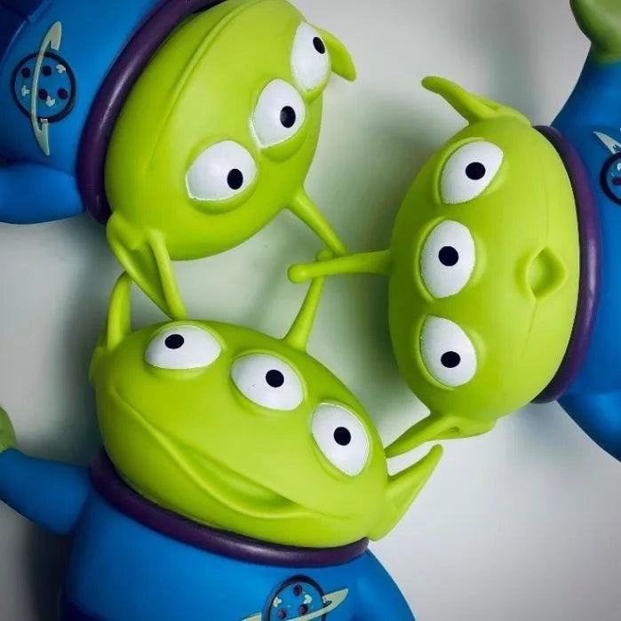 15CM Disney Toy Story Woody Buzzlightyear Green Aliens Doll Figure
