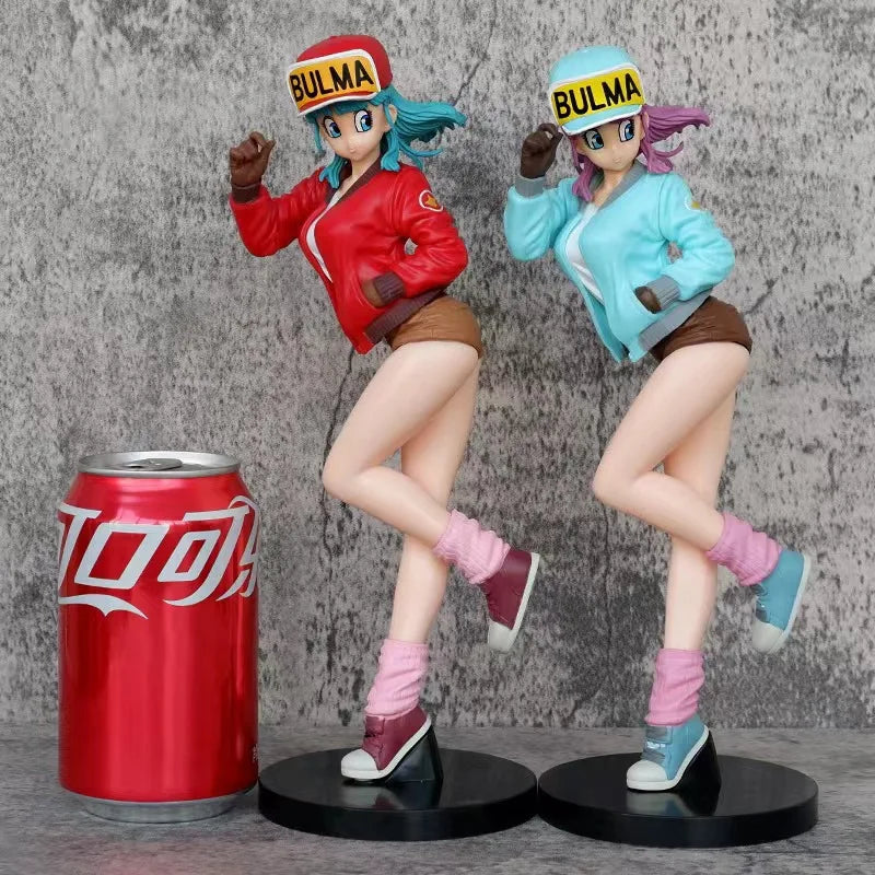 7.87in/26cm Anime Figure Dragon Ball Z Bulma Action Figures Pvc Statue