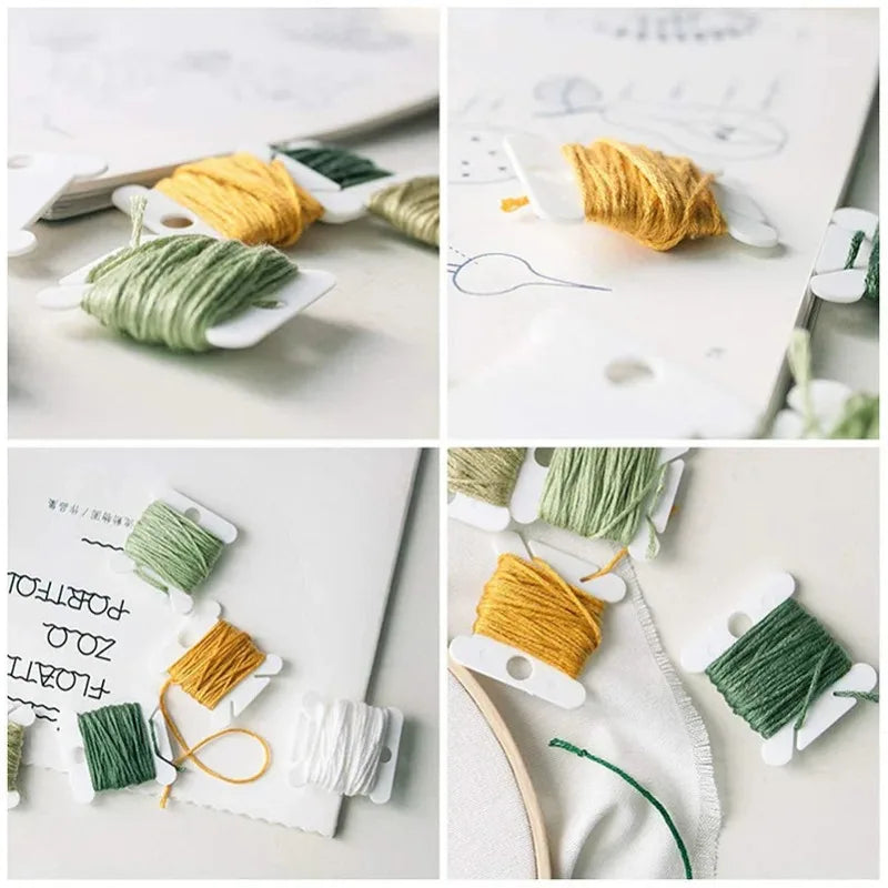 Thread Organizer Embroidery Thread Holder Floss Craft Bobbin Cross