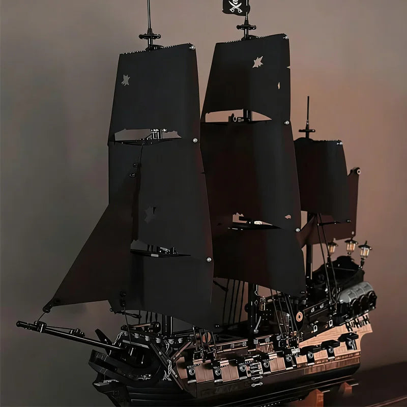2025 NEW MOC 2862 PCS Black Pearl Pirate Ship Building Blocks Vessel