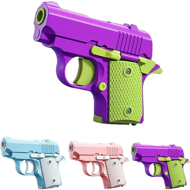 Mini Gravity Printing 1911 Children'S Toy Guns Model Fidget Toy for