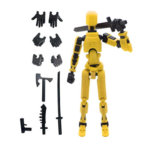 Action Doll Titan Multi Joint Mobile Transformation Robot Handheld T13