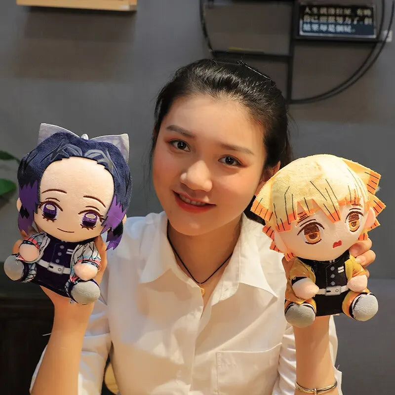 20cm Hot Japan Demon Slayer Plush Dolls Lovely Anime Kimetsu No Yaiba