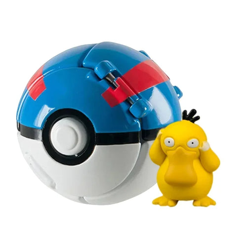Pokeball Pokemon Figurine Elf Ball Anime Figure Cartoons Pikachu