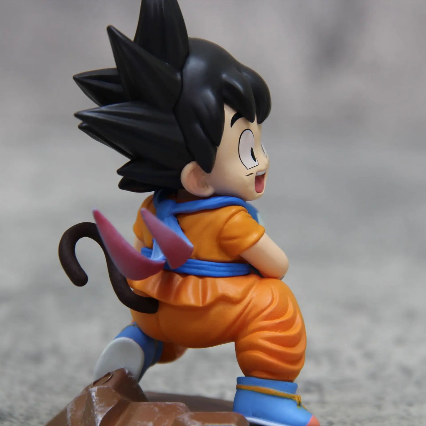 Dragon Ball Childhood Little Goku Hugs Puer Ya Mu Tea Little Follower