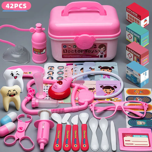 Children Doctor Play Set Simulation Nurse Toy Doctor Accessories for